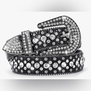 SANSTHA Women Rhinestone Belt